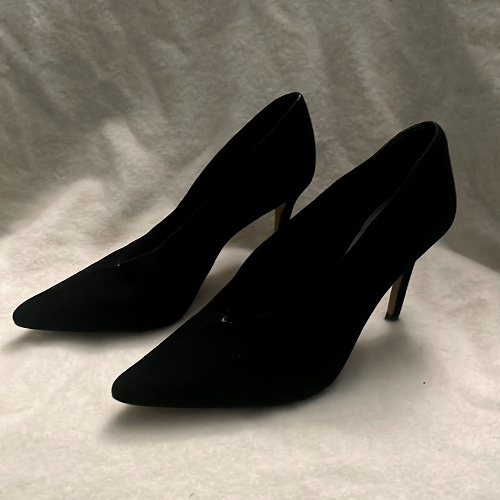 Vince Camuto suede heels